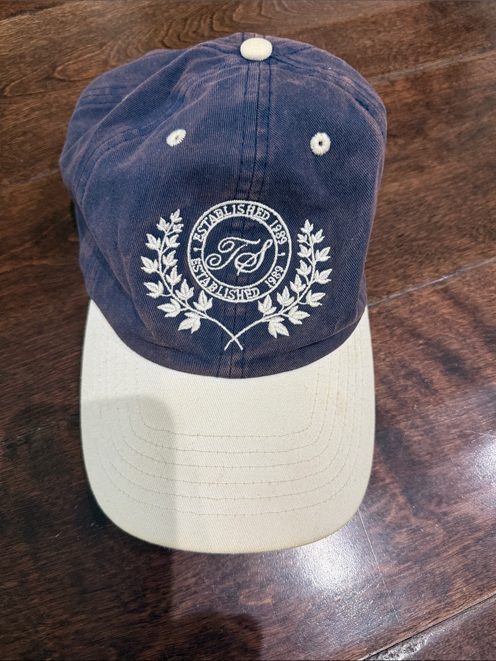 Taylor Swift Navy and Cream Baseball Cap